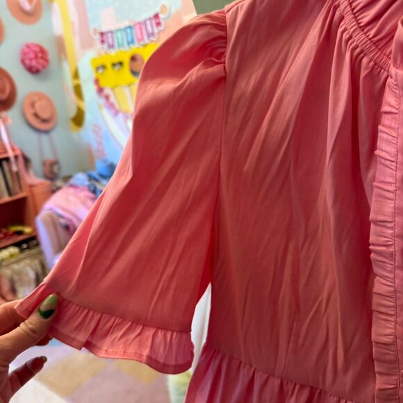 Poppy Angeloff size medium pink dress. Maybe tried on once like new rare! - Picture 5 of 8